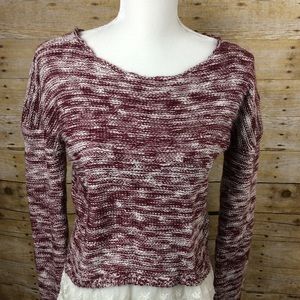 Rewind red blouse sweater size S